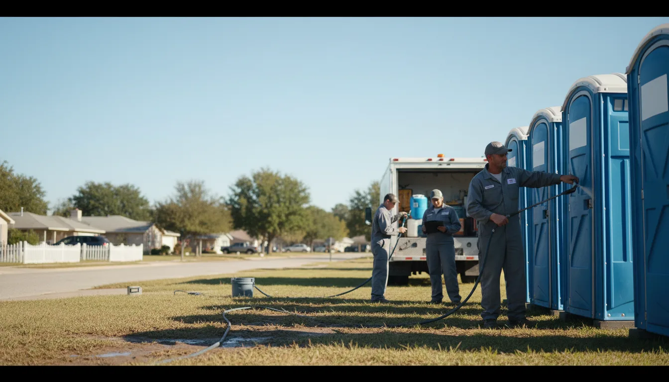 Long-Term Portable Toilet Rental in Cordele, GA near me